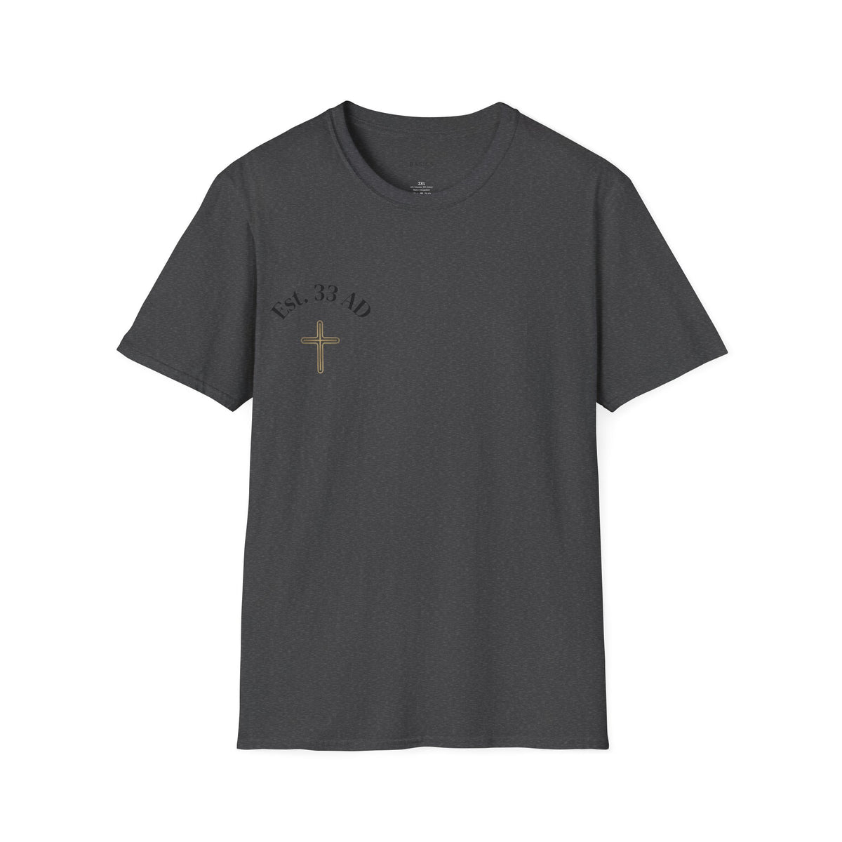 Christian Streetwear T-Shirt - Est. 33 AD | Basics Apparel