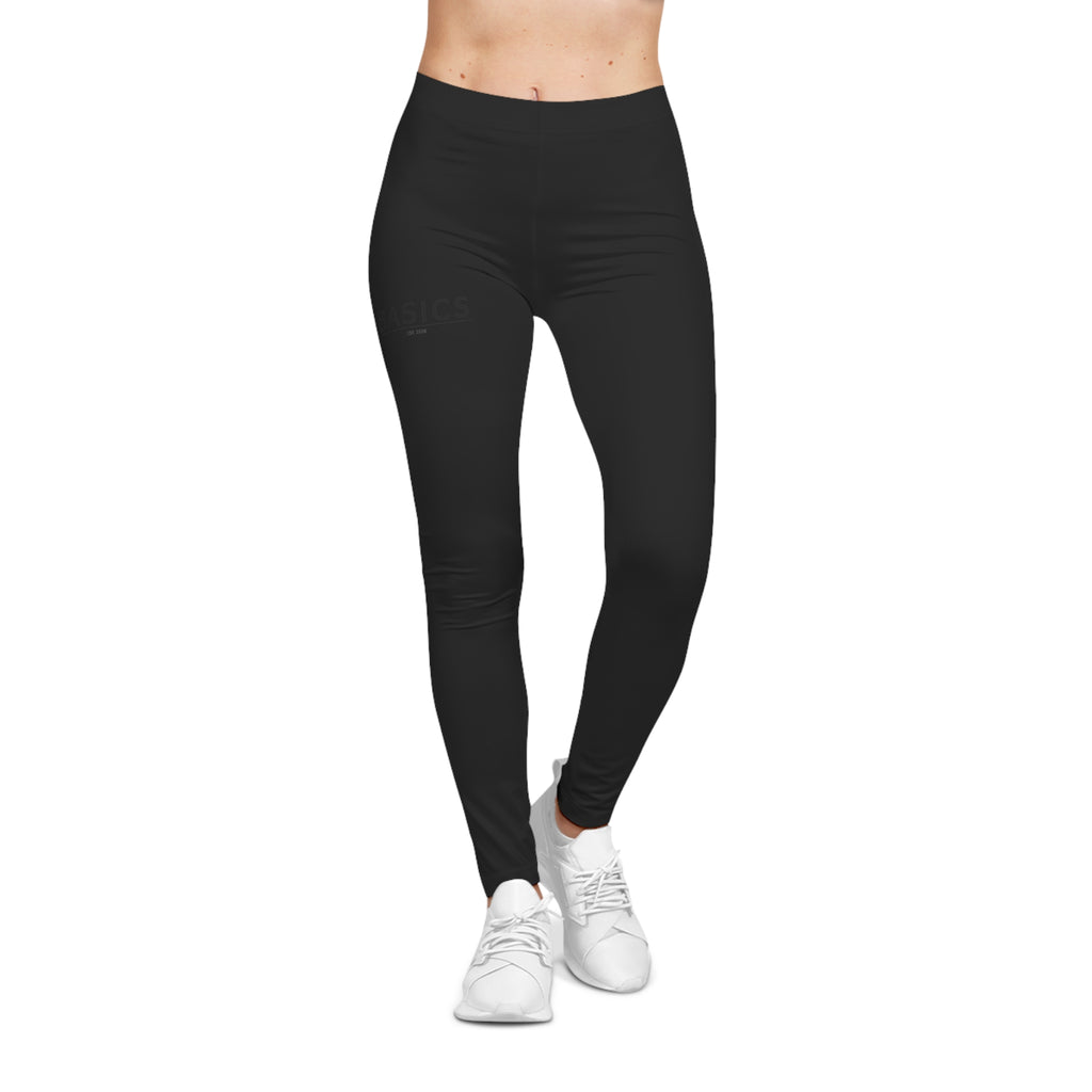 Premium Women's Black Leggings | Basics Apparel