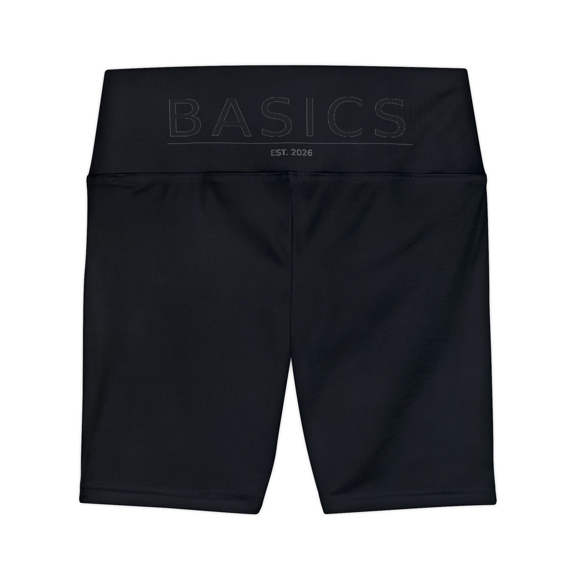 Basics High-Waist Athletic Shorts | Premium Gym Wear