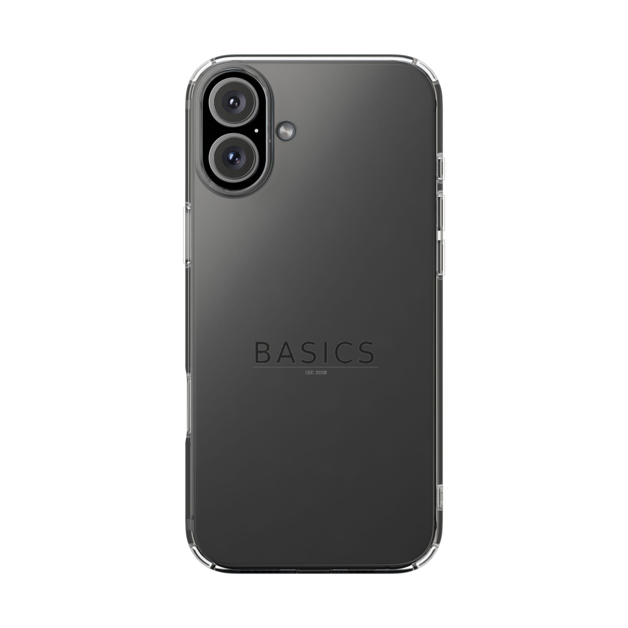 Basics Clear Impact-Resistant Cases