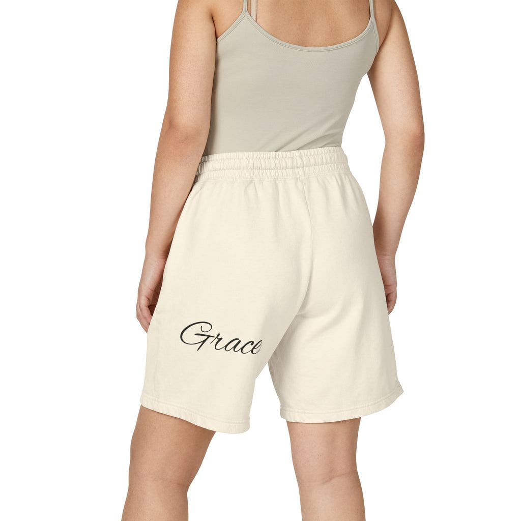 Agape & Grace Sweat Shorts | Minimalist Lounge Apparel