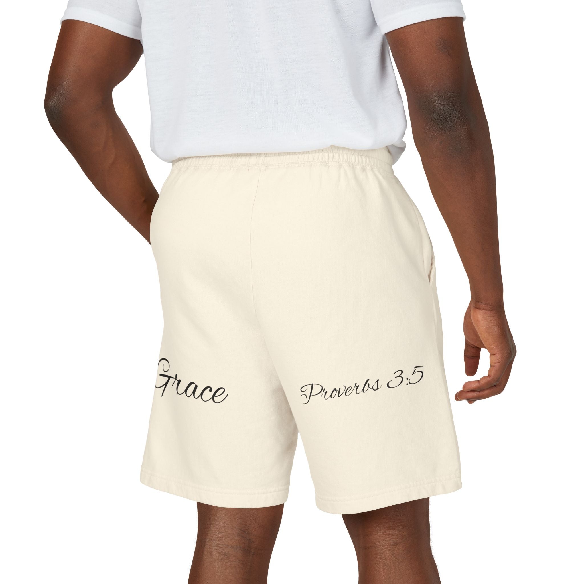 Agape & Grace Sweat Shorts | Minimalist Lounge Apparel