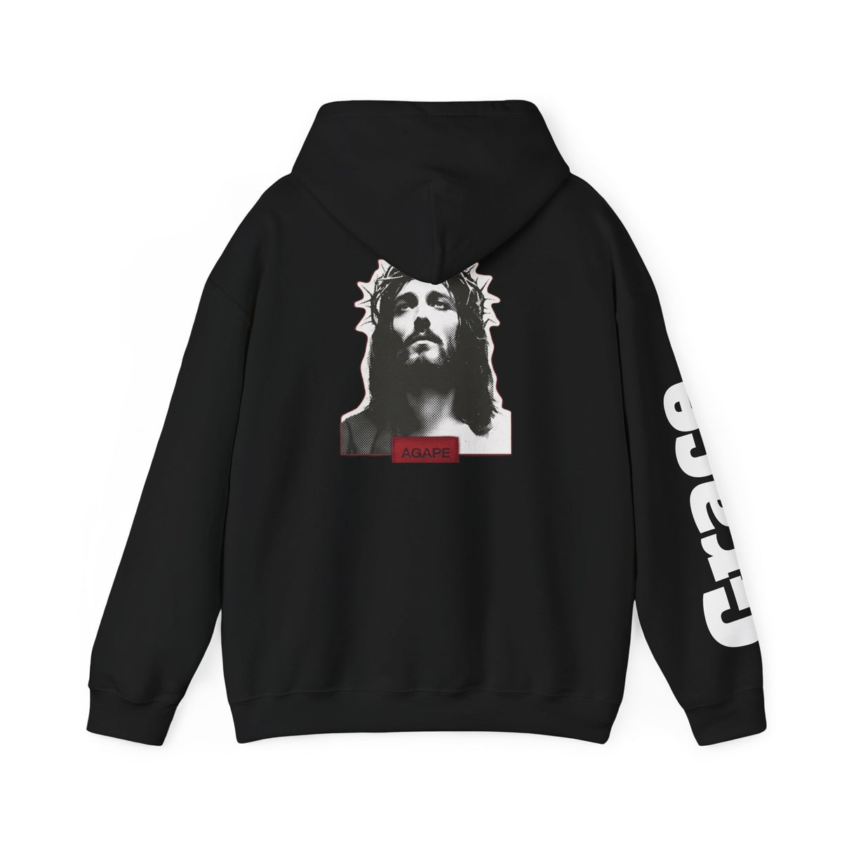 Christian Graphic Hoodie – "Grace" Streetwear Hoodie Basics