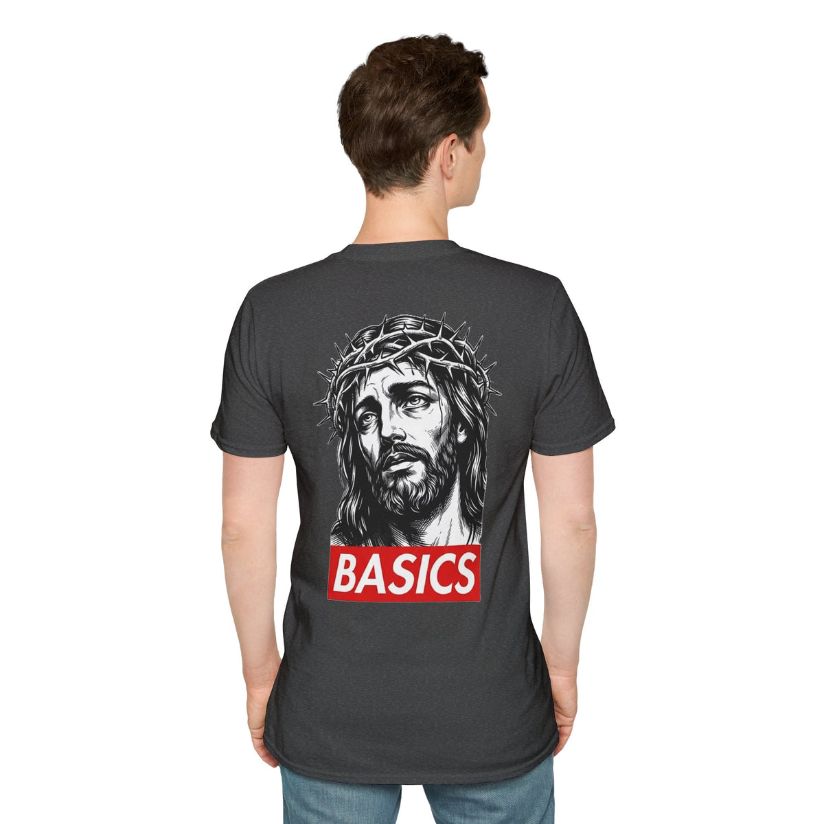 Premium Christian Streetwear T-Shirt – The Agape Graphic Tee | BASICS