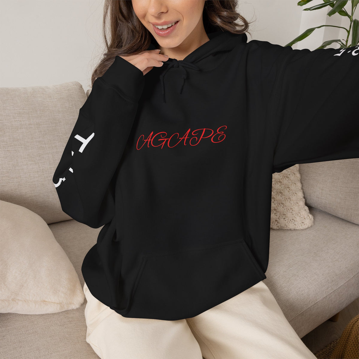 Agape Trust Graphic Hoodie | Premium Streetwear