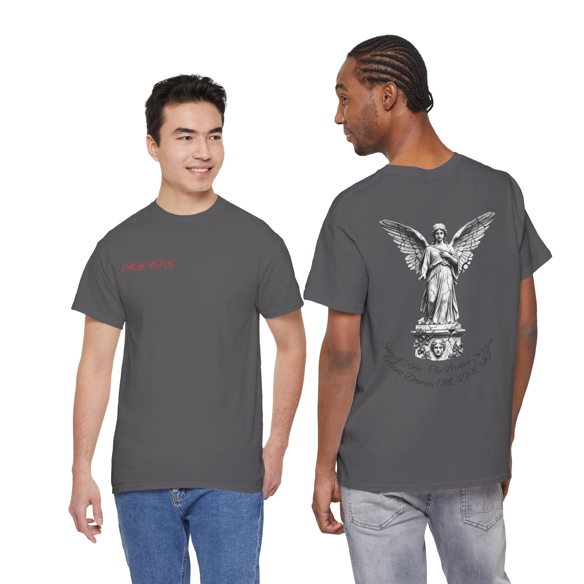 Heavyweight Angel Graphic T-Shirt | Basics Apparel