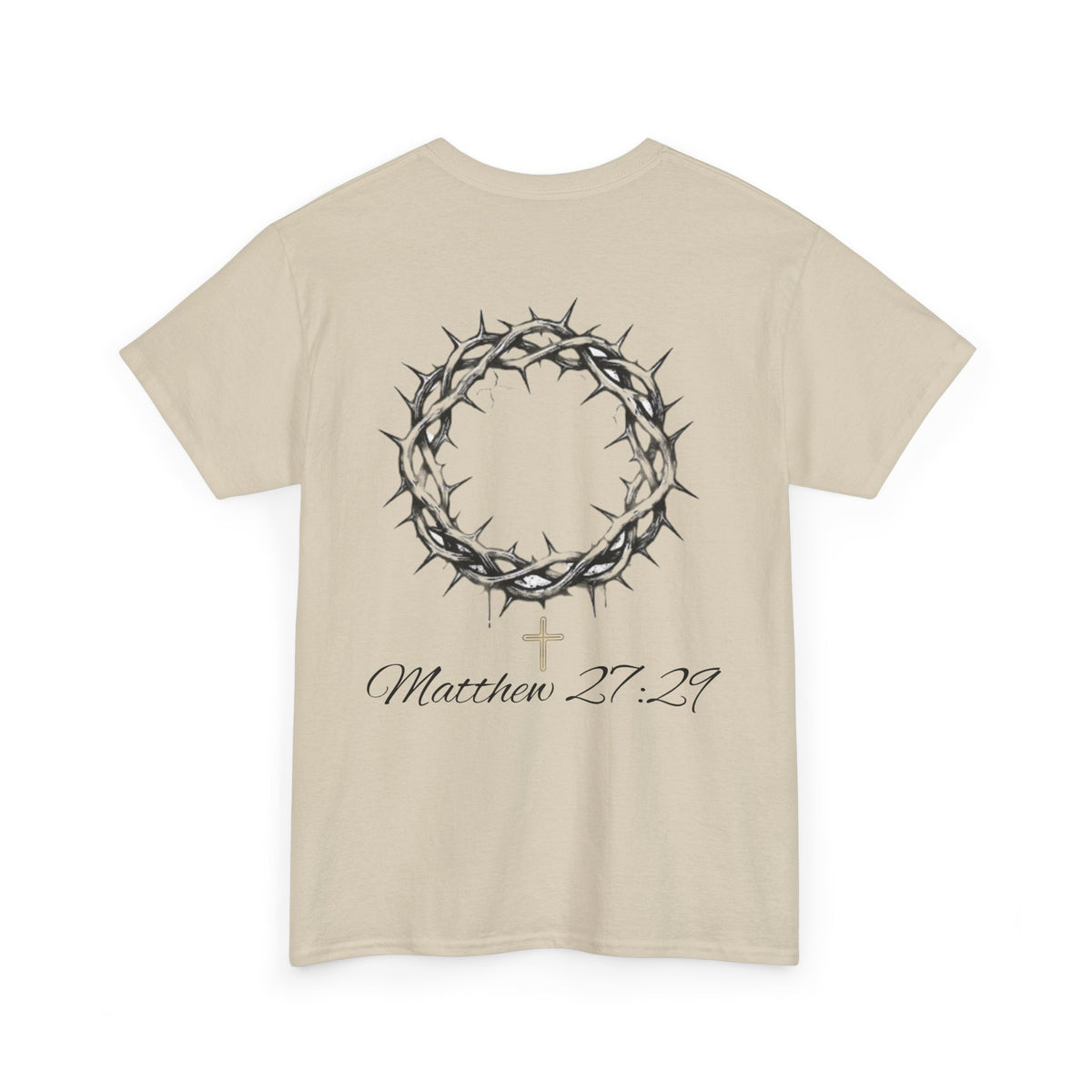 Matthew 27:29 Crown of Thorns T-Shirt | Basics Apparel