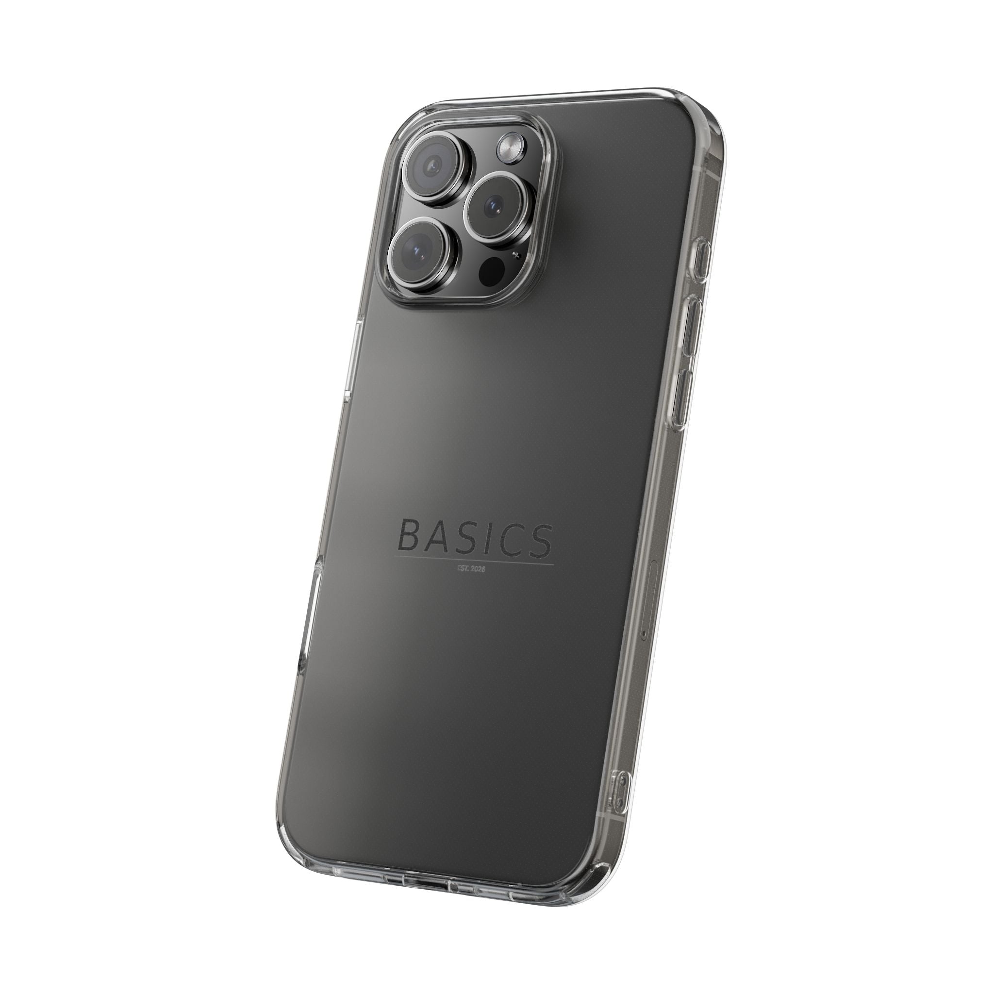 Basics Clear Impact-Resistant Cases