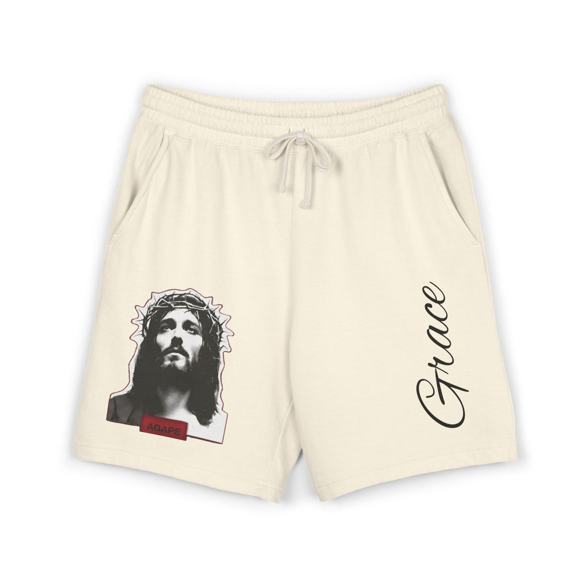 Grace Christian Graphic Sweat Shorts | Basics Apparel