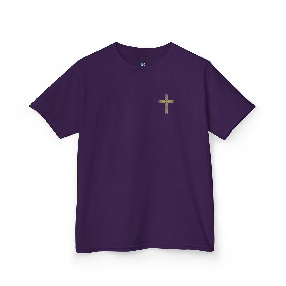 Kids Christian Cross T-Shirt | Minimalist Faith Apparel