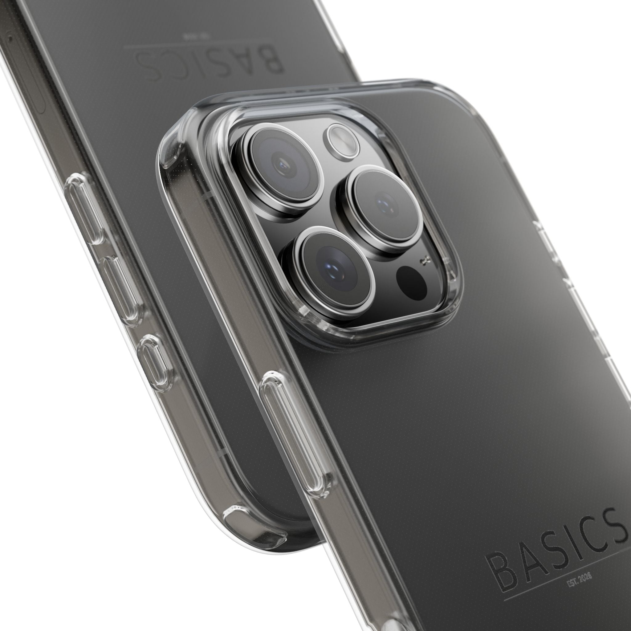 Basics Clear Impact-Resistant Cases