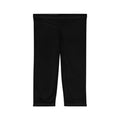 Basics Women's Black Capri Leggings | Premium Essentials