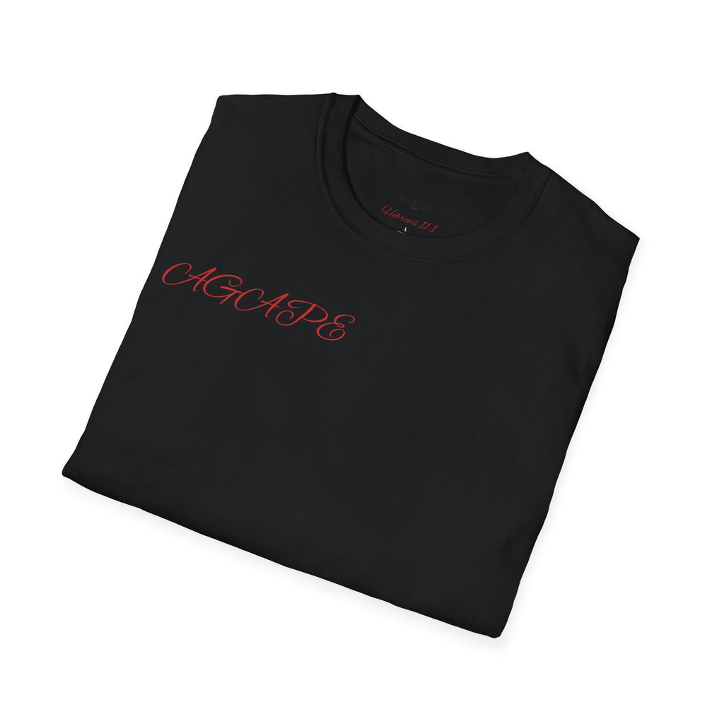 Premium Christian Streetwear T-Shirt – The Agape Graphic Tee | BASICS