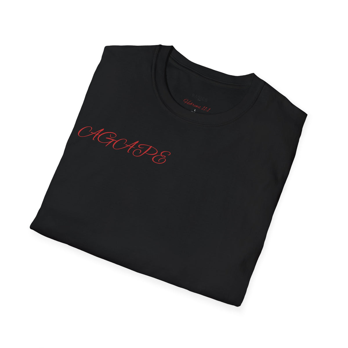 Premium Christian Streetwear T-Shirt – The Agape Graphic Tee | BASICS