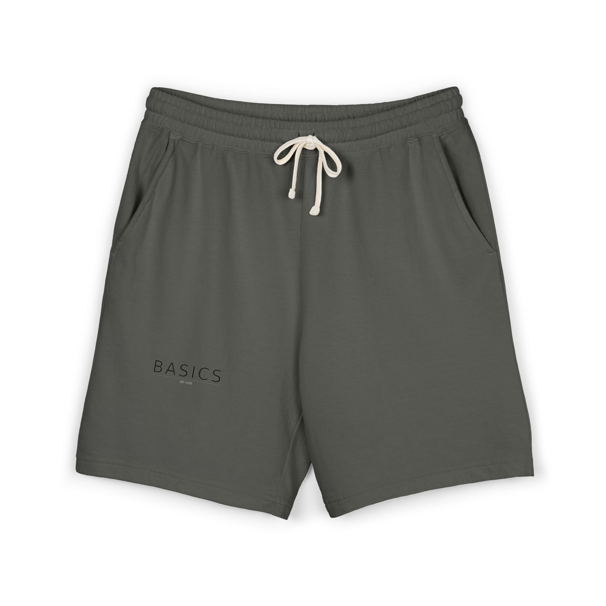 Basics Unisex Garment-Dyed Lightweight Fleece Sweat Shorts