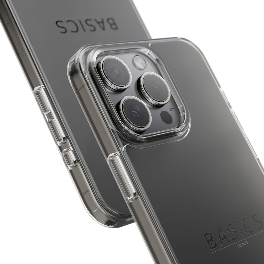 Basics Clear Impact-Resistant Cases