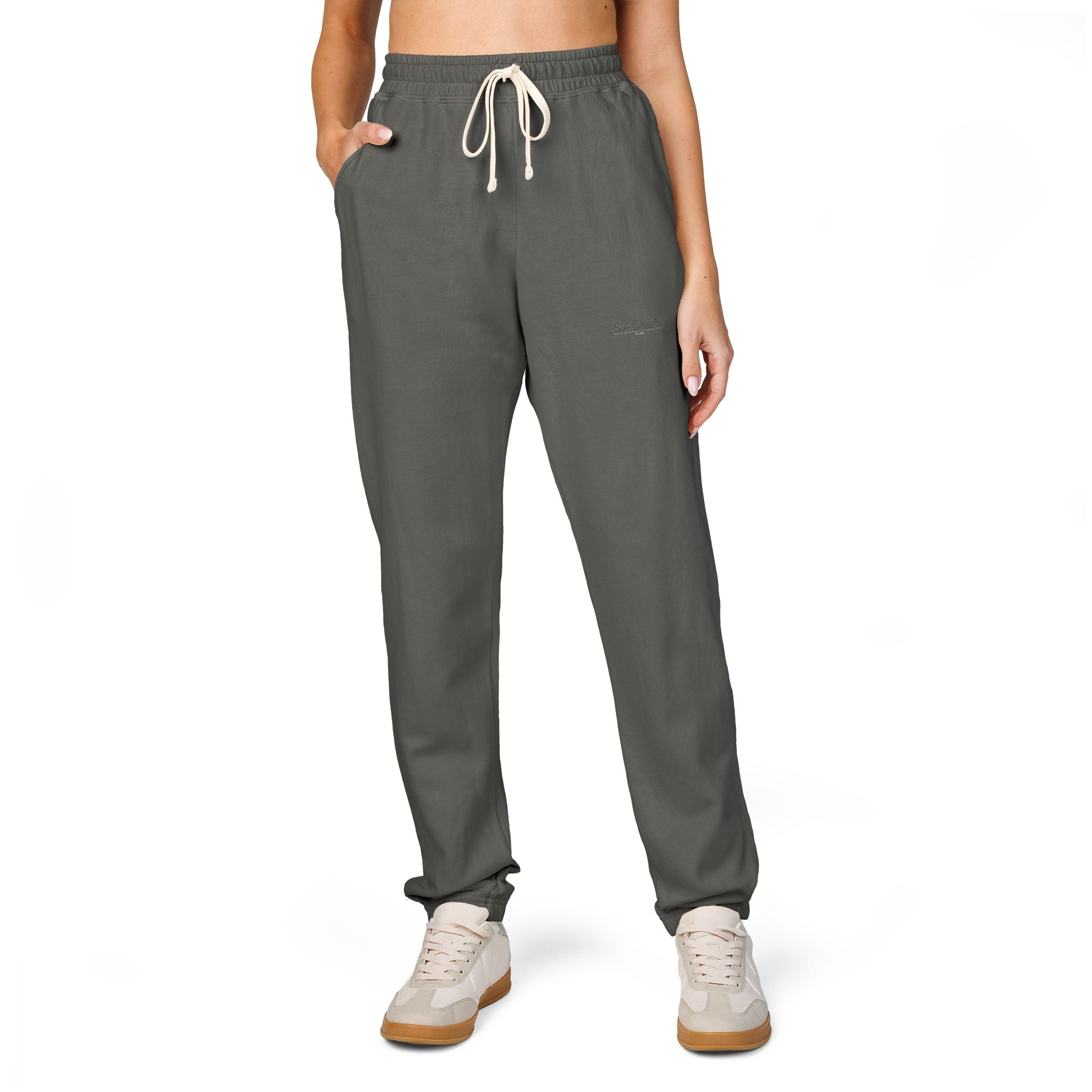 Basics Unisex Garment-Dyed Fleece Sweatpants