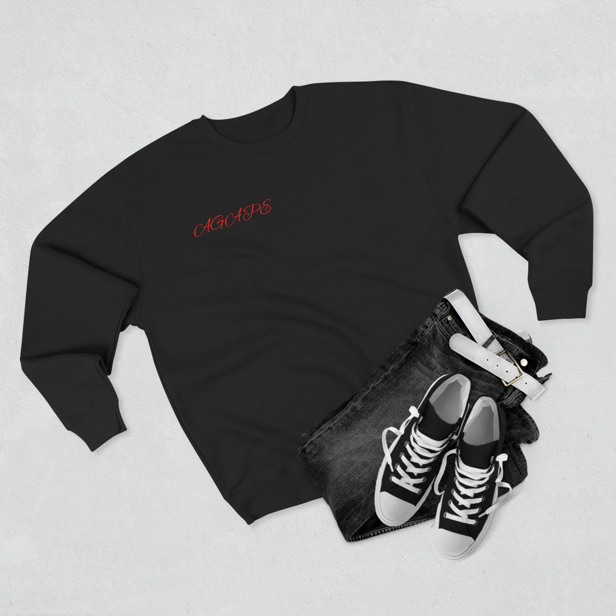 Basics Crewneck Sweatshirt | Minimalist Premium Apparel