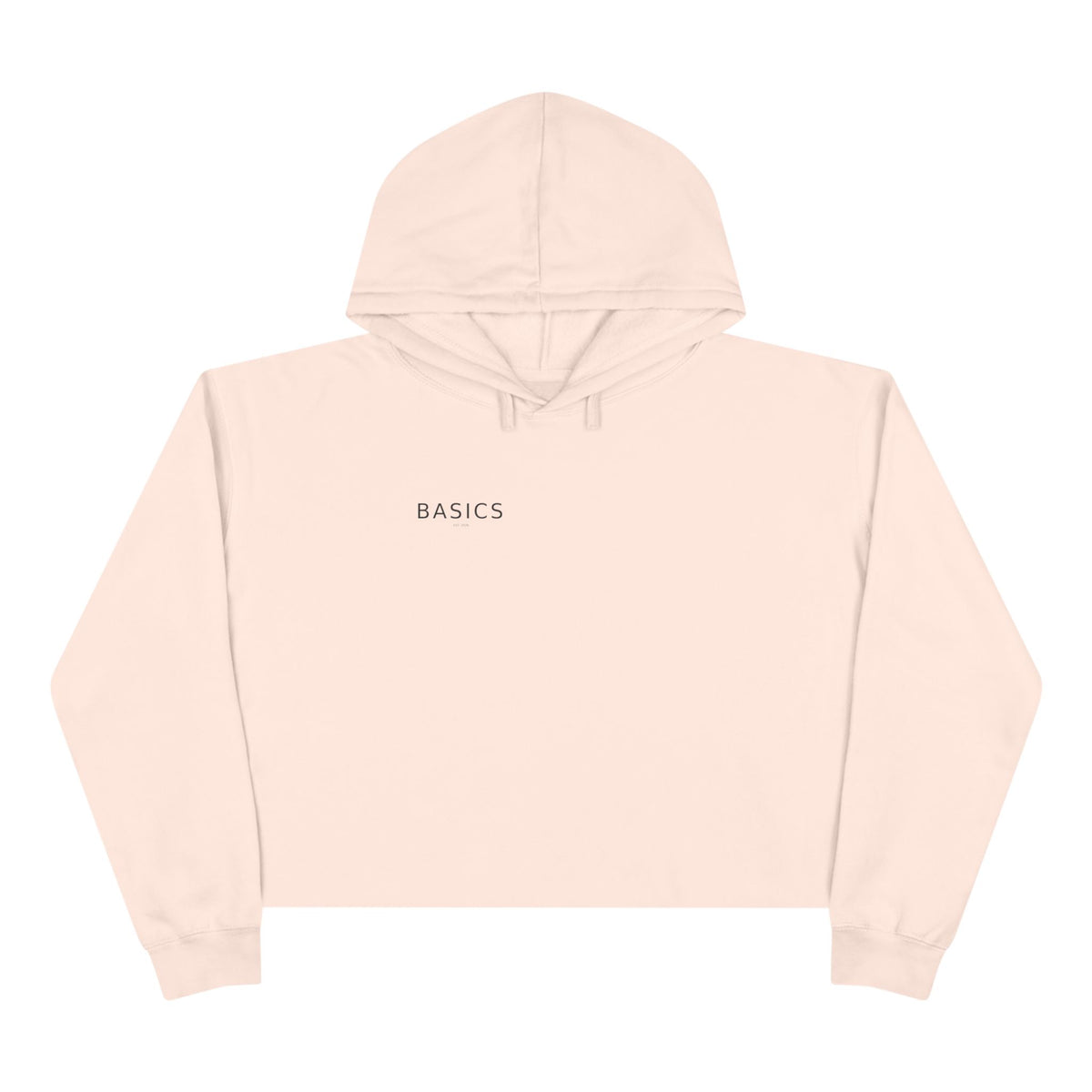 Premium Minimalist Cropped Hoodie | Heavyweight Streetwear — Basics