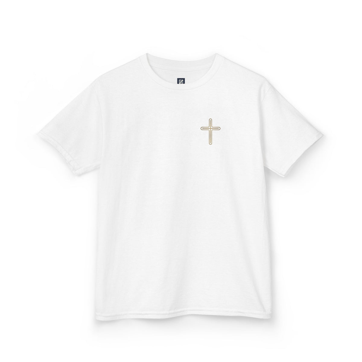 Kids Christian Cross T-Shirt | Minimalist Faith Apparel