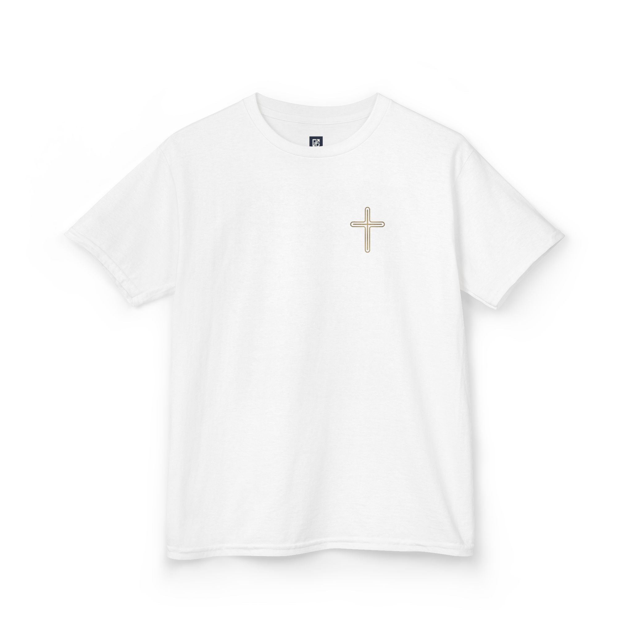 Kids Christian Cross T-Shirt | Minimalist Faith Apparel