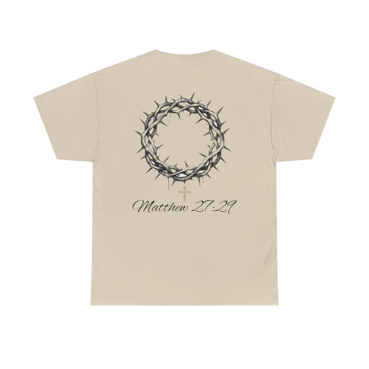 Matthew 27:29 Crown of Thorns T-Shirt | Basics Apparel