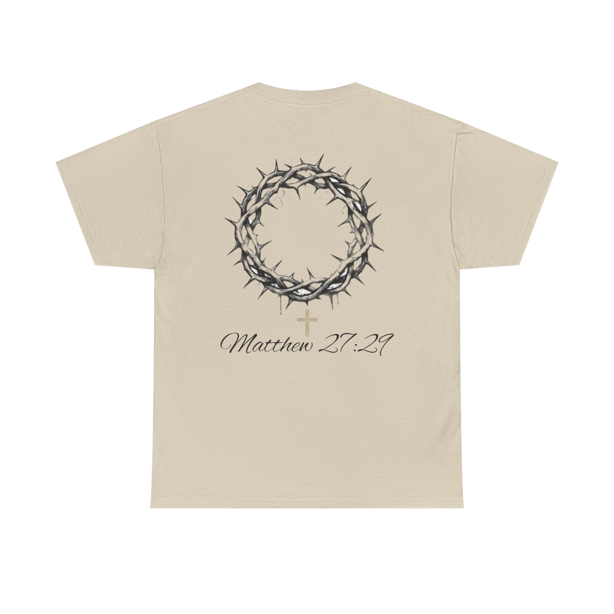 Matthew 27:29 Crown of Thorns T-Shirt | Basics Apparel