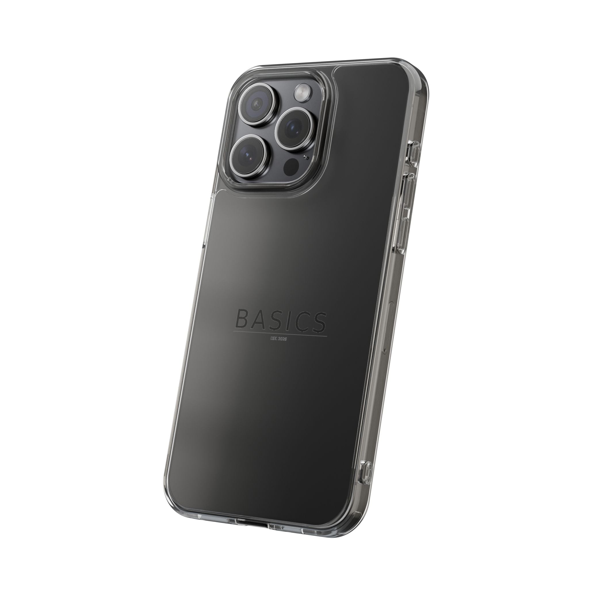 Basics Clear Impact-Resistant Cases