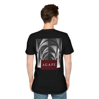 Agape Graphic T-Shirt | Minimalist Archway Art Tee