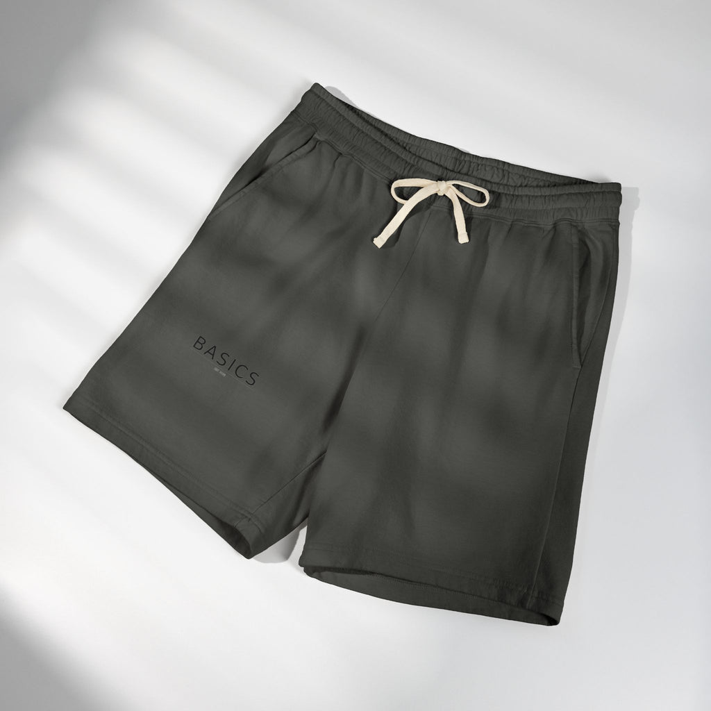Basics Unisex Garment-Dyed Lightweight Fleece Sweat Shorts