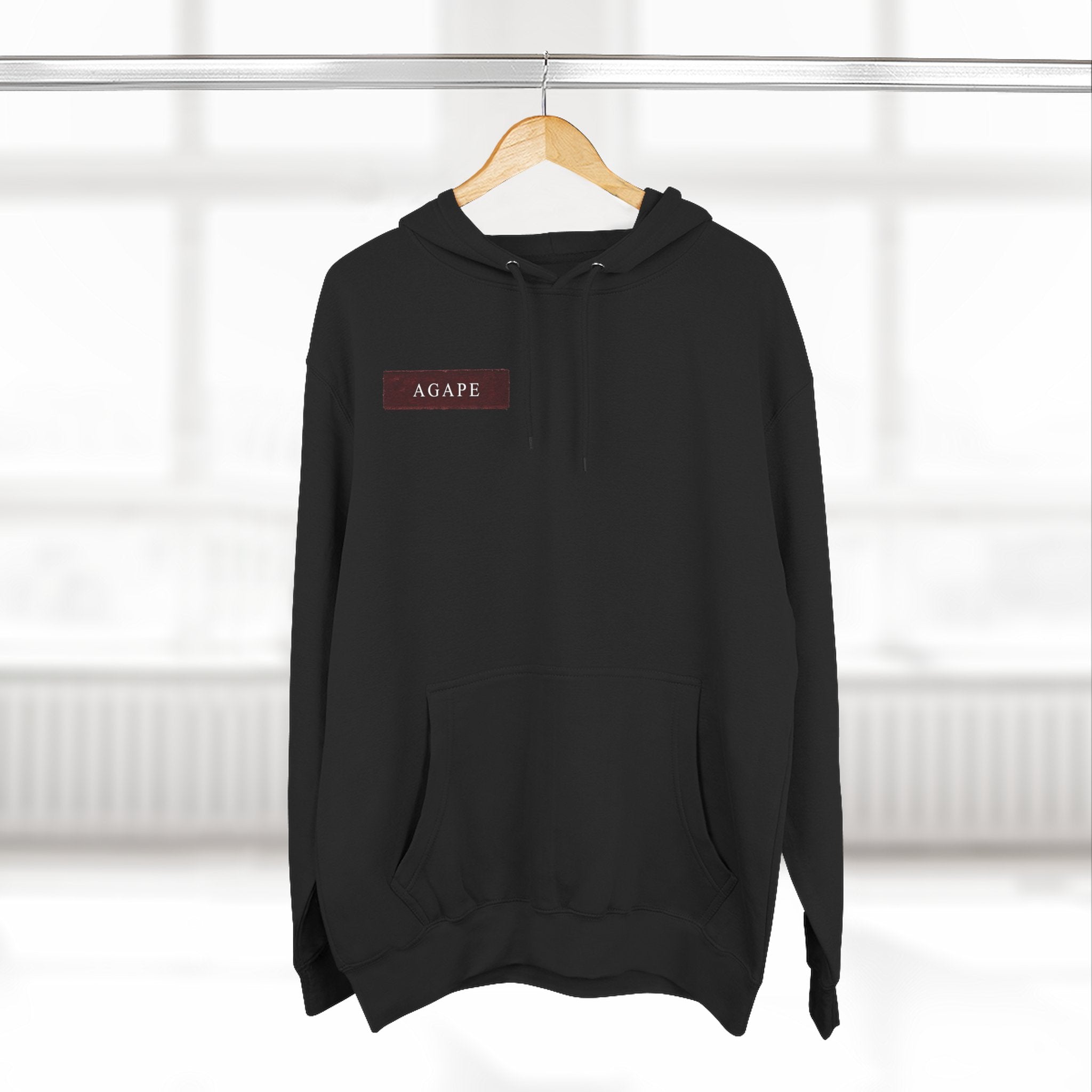 Agape Graphic Hoodie | Premium Minimalist Streetwear