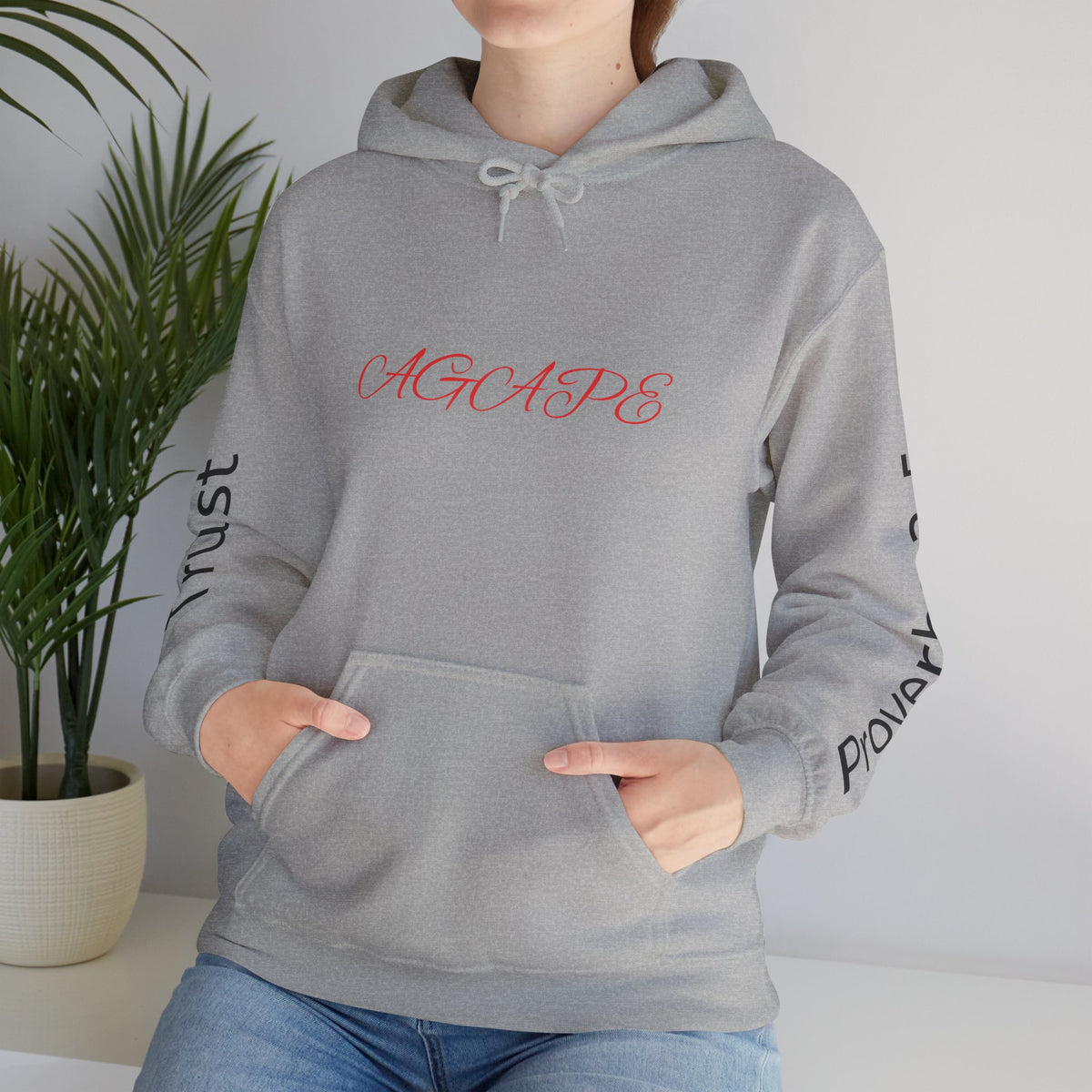 Agape Trust Graphic Hoodie | Premium Streetwear