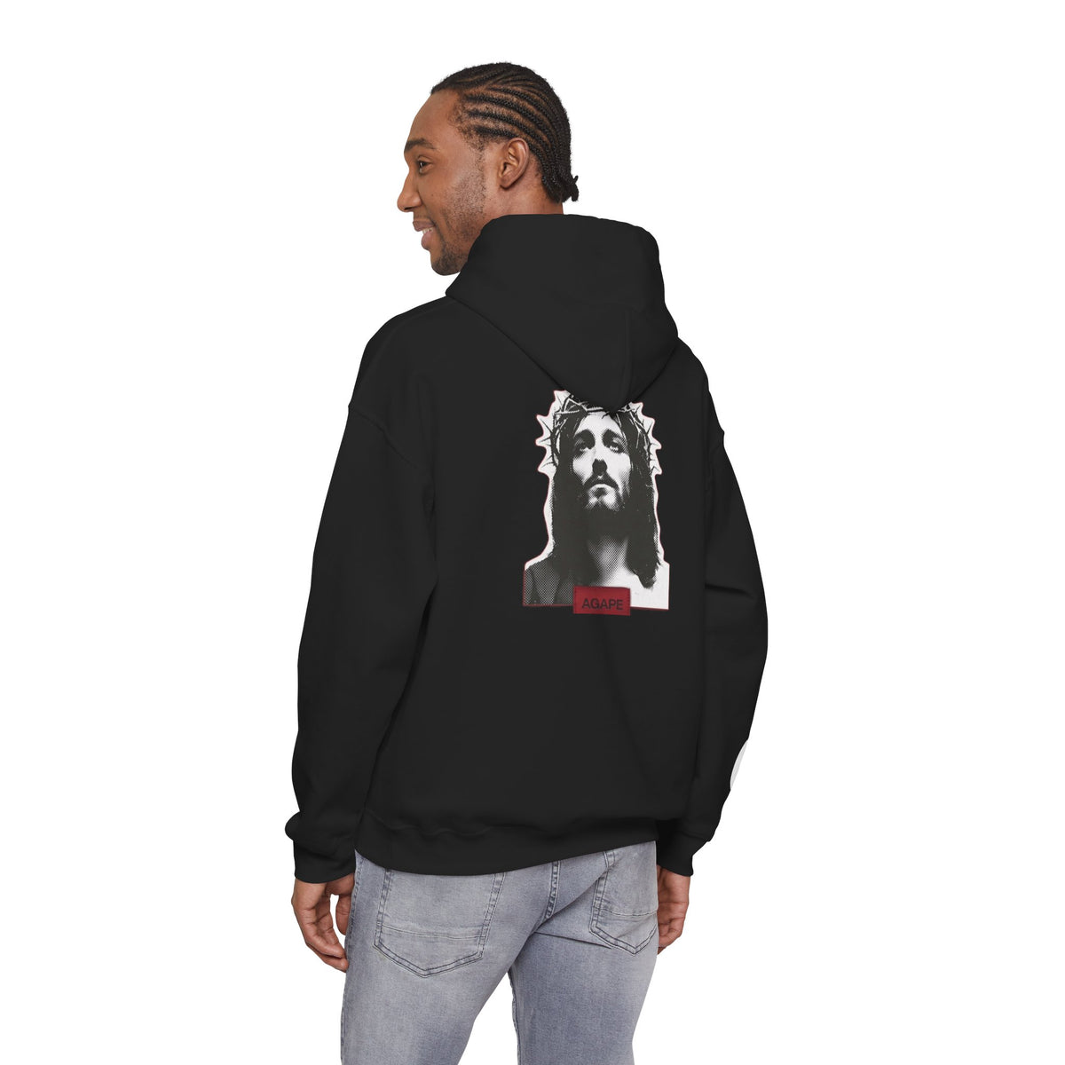 Christian Graphic Hoodie – "Grace" Streetwear Hoodie Basics