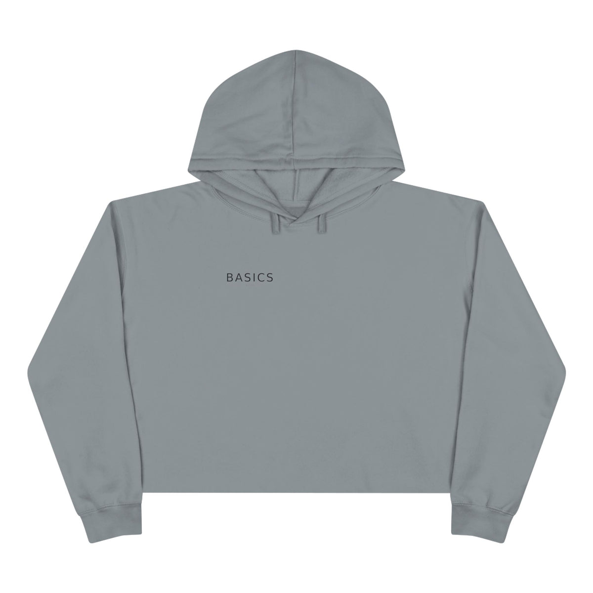Premium Minimalist Cropped Hoodie | Heavyweight Streetwear — Basics