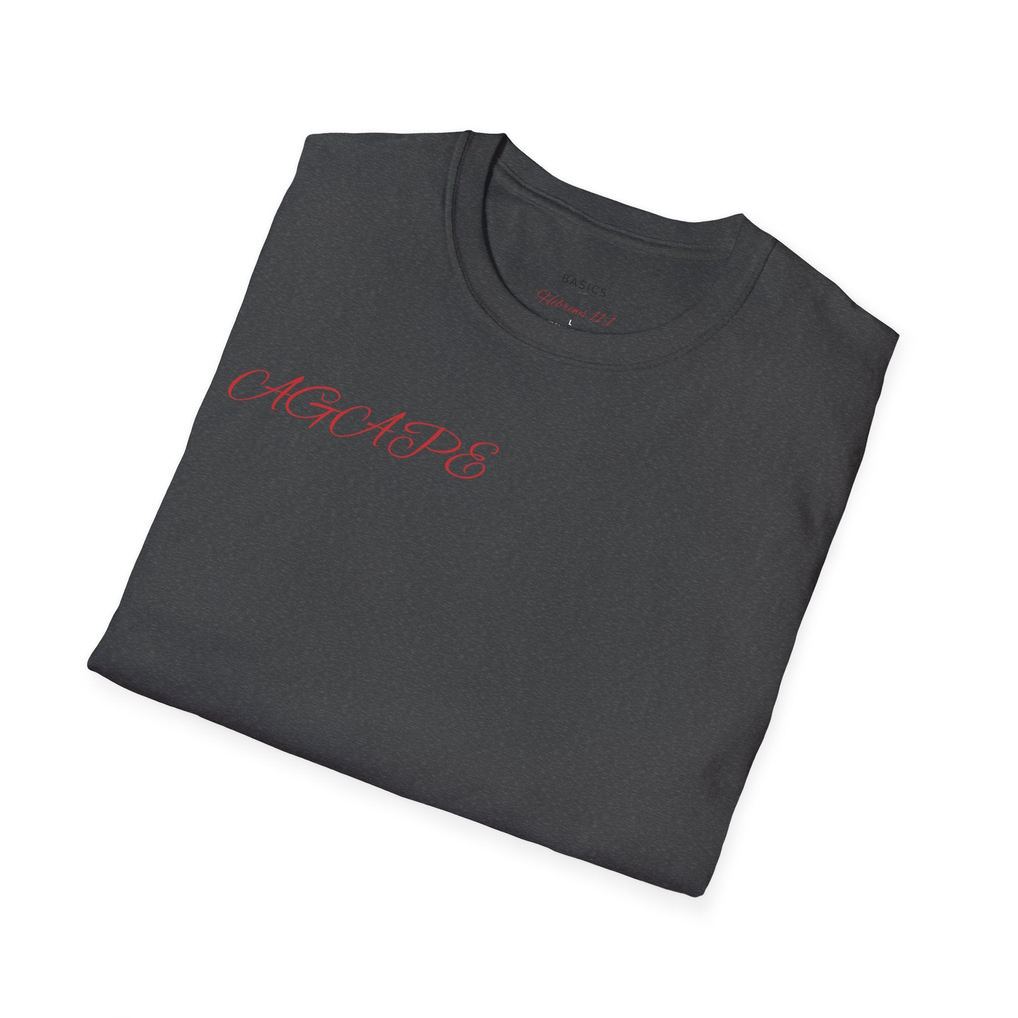 Premium Christian Streetwear T-Shirt – The Agape Graphic Tee | BASICS