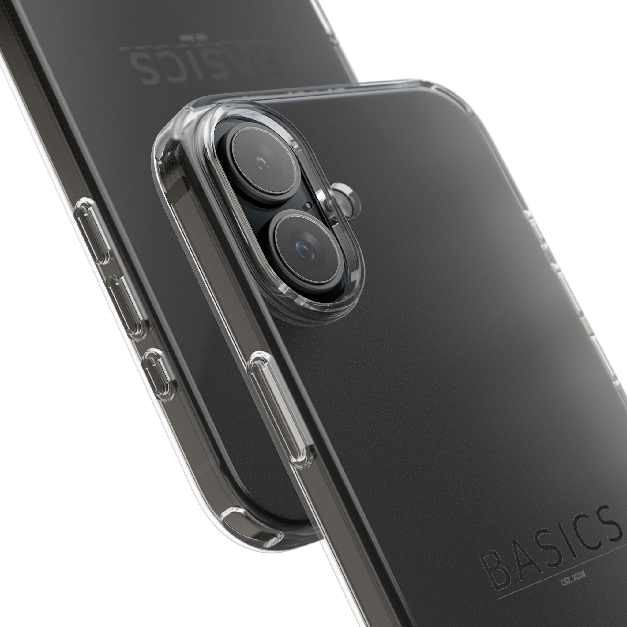 Basics Clear Impact-Resistant Cases