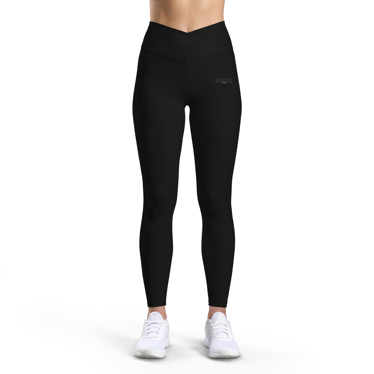 Premium Crossover Waistband Leggings | Basics Apparel