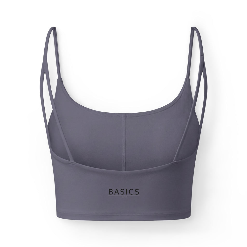 Premium Women's Strappy Crop Bra | Basics Apparel
