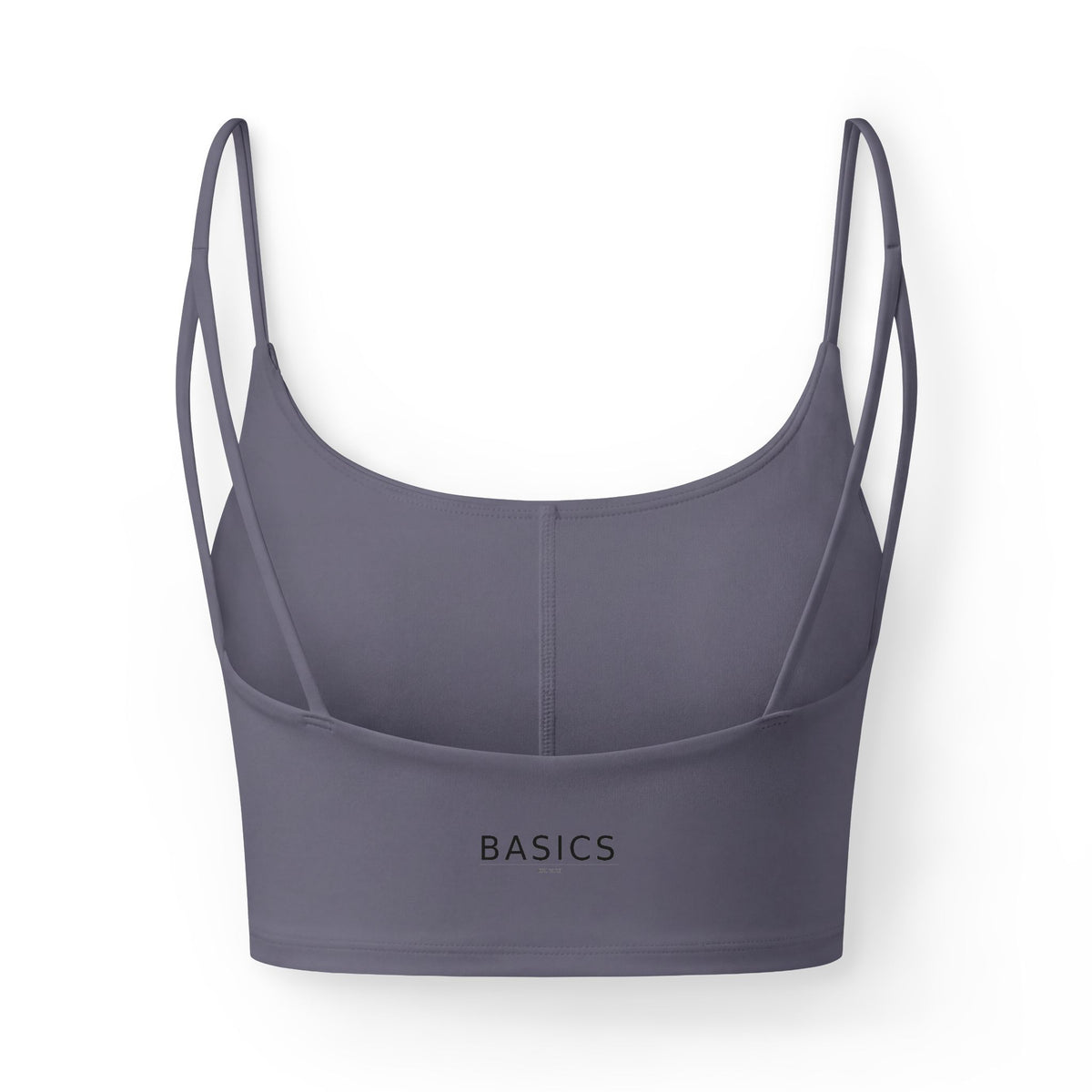 Premium Women's Strappy Crop Bra | Basics Apparel
