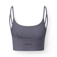 Premium Women's Strappy Crop Bra | Basics Apparel
