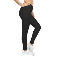 Premium Women's Black Leggings | Basics Apparel