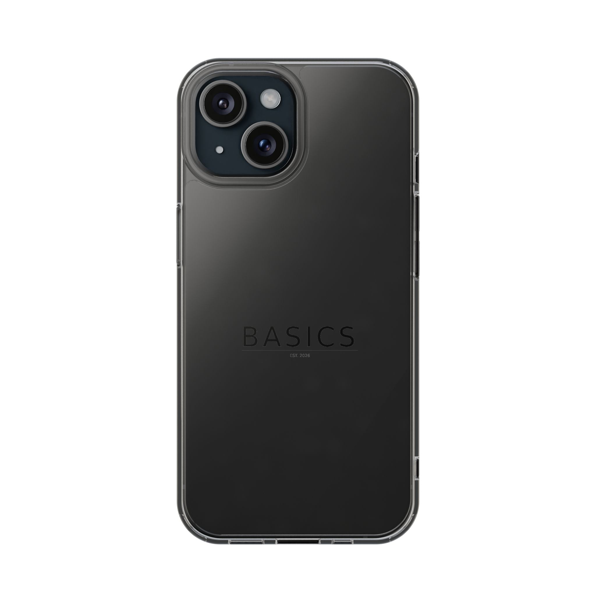 Basics Clear Impact-Resistant Cases