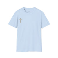 Minimalist Cross Streetwear T-Shirt | Premium Heavyweight Cotton