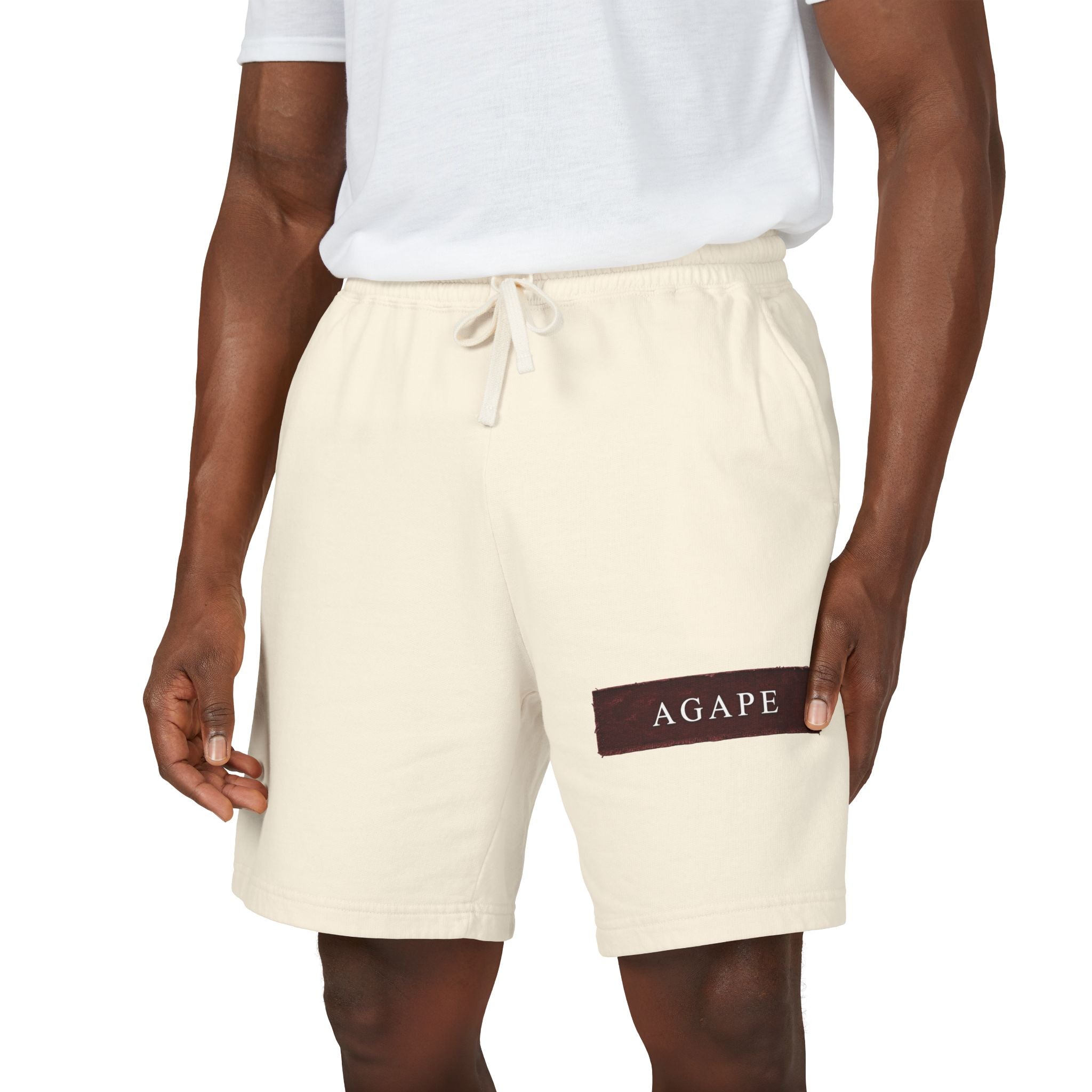 Agape & Grace Sweat Shorts | Minimalist Lounge Apparel