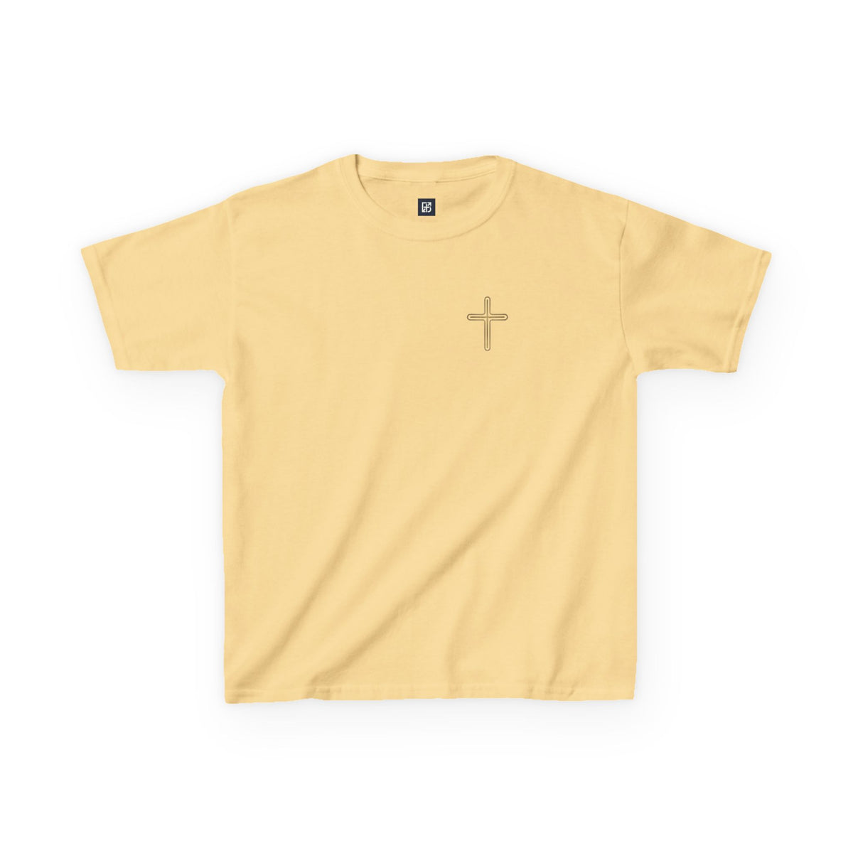 Kids Christian Cross T-Shirt | Minimalist Faith Apparel