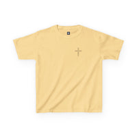 Kids Christian Cross T-Shirt | Minimalist Faith Apparel