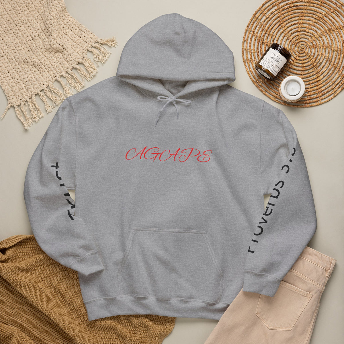 Agape Trust Graphic Hoodie | Premium Streetwear
