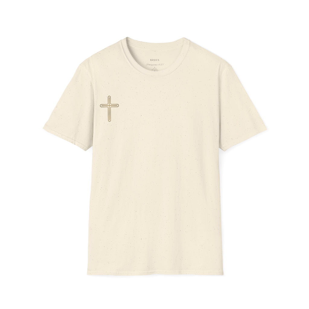 Minimalist Cross Streetwear T-Shirt | Premium Heavyweight Cotton