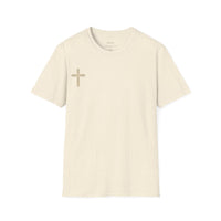 Minimalist Cross Streetwear T-Shirt | Premium Heavyweight Cotton