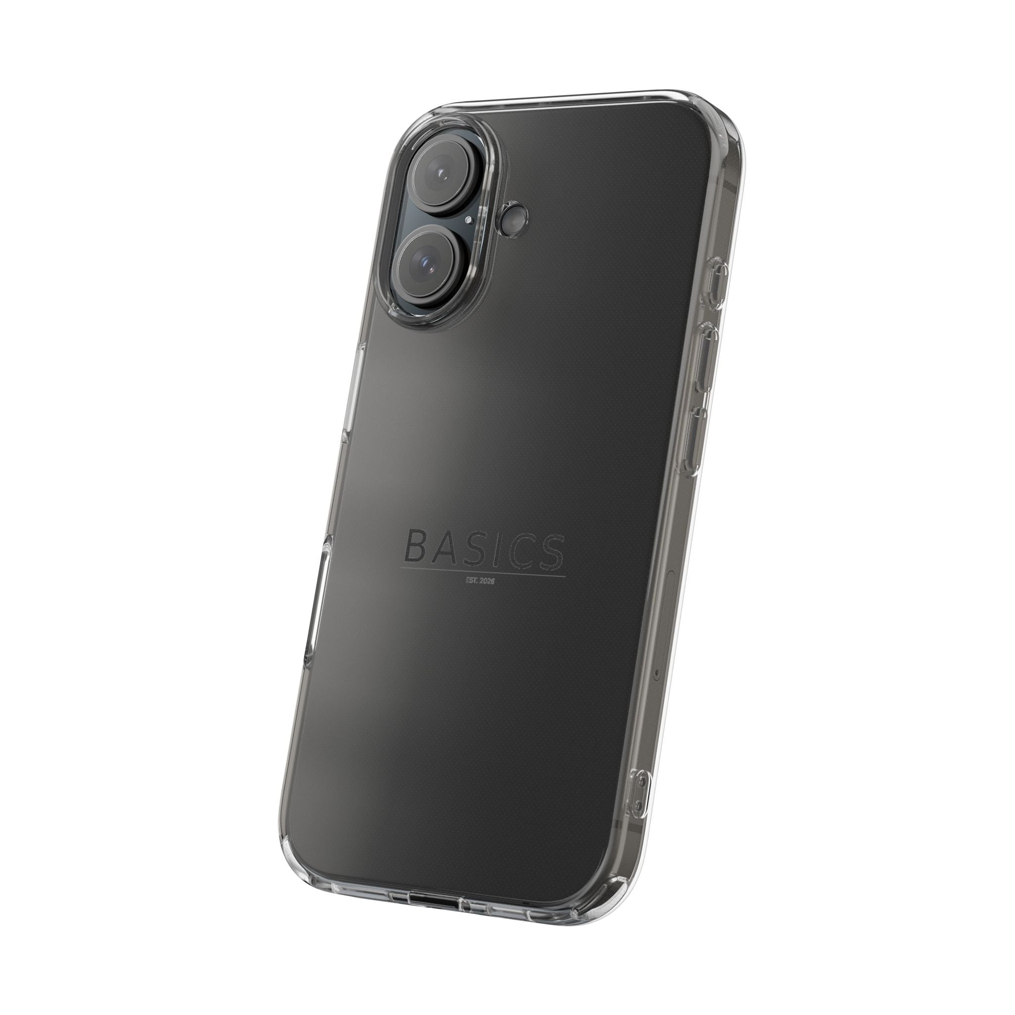 Basics Clear Impact-Resistant Cases